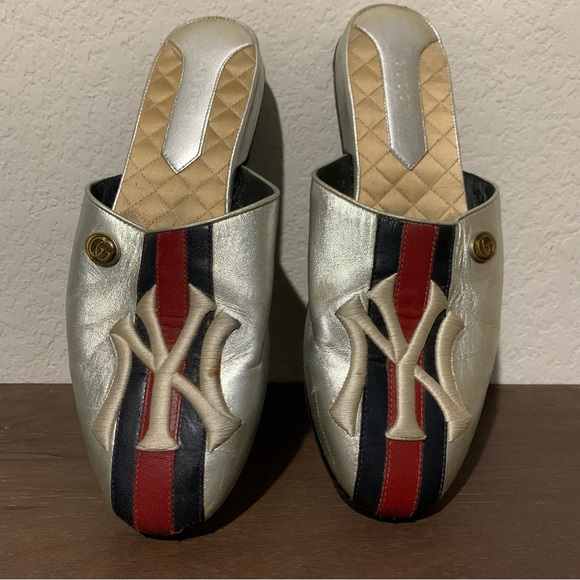 Gucci x NY Yankees mules - Picture 1 of 13